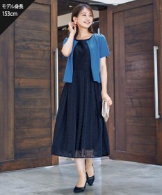 Tiaclasse L 【洗える】大人上品な総レースワンピース