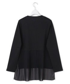 ICB L シフォンプリーツコンビ カットソー