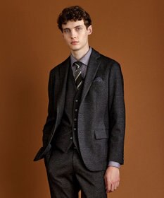 JOSEPH ABBOUD 【キングサイズ・ストレッチ】ツィーディージャージ　ジャケット