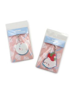Mother garden 【2/15(日)で販売終了】 マザーガーデン MOLANG モラン オーロラ アクリルキーホルダー 《モラン/いちごモラン》 単品