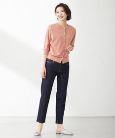 J.PRESS LADIES 【洗える】BASIC STRETCH DENIM ストレート パンツ