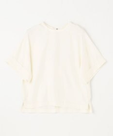 NAVE 【ReNAVE・セットアップ可/洗える/UVケア/接触冷感】フィブリルシャンブレー Tブラウス