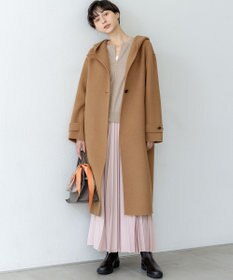 23区 L 【洗える】オータムシャイニー ニット ブルゾン