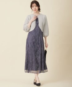 ANY SIS 【Lily Calin】クラシックナローレース ドレス