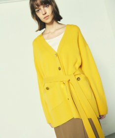 GRACE CONTINENTAL メリノウールニットカーディガン