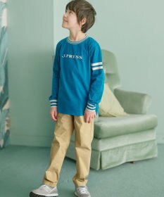 J.PRESS KIDS 【140-170cm】リブライン ロゴカットソー