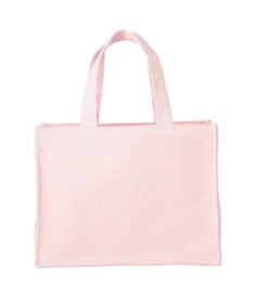 Maison de FLEUR リボンジャカードスクエアトートバッグ