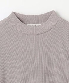 ANY 【洗濯機可】ラメハイネックＴシャツ