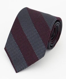 J.PRESS MEN スパンシルク レジメンタル柄ネクタイ