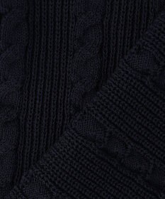 組曲 L 【先行予約・WEB限定】バックリボンケーブル ニット