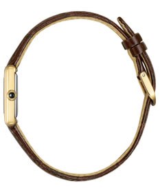 CITIZEN 【クラシカルなスクエアケース】イエローゴールドが華やかな腕時計 EG2797-13A