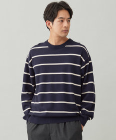 UNFILO MENS 【OCEANS YouTube 掲載/男女兼用】スムースシルキーニット 柄