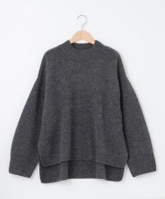 SHARE PARK LADIES スフレヤーンモックネックニット