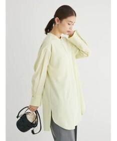 Green Parks イージーケア　比翼ボタンチュニック