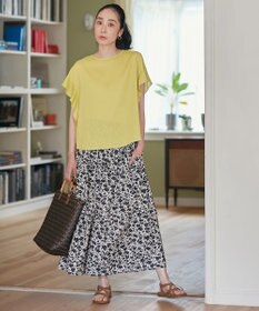 ANY 【洗濯機可能・ウエストゴム】リラックススカーチョ