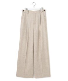 23区 S ラメミックスツイード タック ワイド パンツ