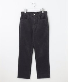 自由区 【洗える】リブレスコール ストレートパンツ