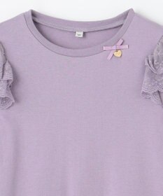 ANY KIDS 袖 レース ガーリー Ｔシャツ