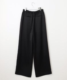 23区 S 【SLOW/一部店舗限定】ブライトサテン ライン パンツ