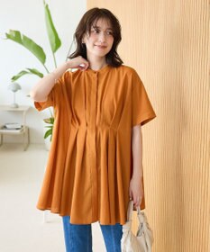 Green Parks 【WEB限定】ウエストタックシャツチュニックⅢ