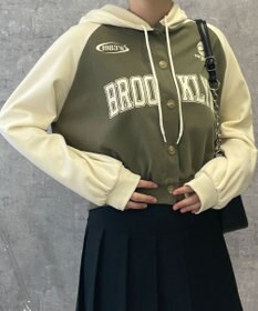 WEGO カレッジカットパーカー