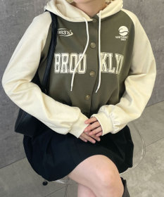 WEGO カレッジカットパーカー