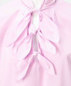 23区 【GOLD LABEL】コットンニドム リボンデザイン ブラウス