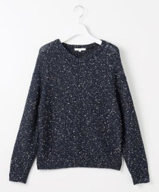 自由区 L ラメノットスパングル ニット