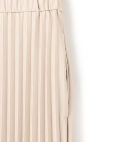 UNFILO 【野呂佳代さん着用】フェイクレザー プリーツスカート