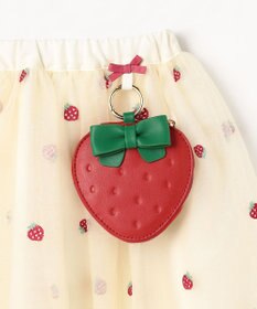 ANY KIDS 【Strawberry Collection】カラビナ付きいちごポーチ