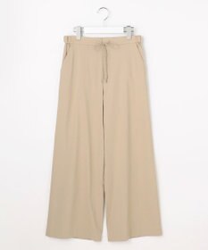 J.PRESS LADIES L 【WEB限定・人気素材・セットアップ対応】セルロースリネンストレッチ ワイドストレート パンツ