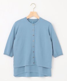 組曲 【2SET・WEB限定】フラワーレース5分袖ツイン ニット