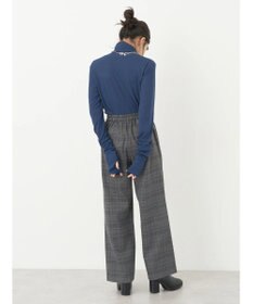 earth music&ecology ＴＲウールブレンドタートルネックプルオーバー