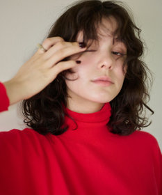 #Newans 【洗える】ペプラムデザインワイドシルエットプルオーバー