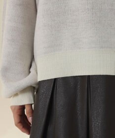 WEGO レタリングニットプルオーバー