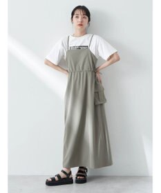 earth music&ecology ストレッチキャミワンピース