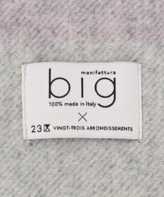23区 【CLASSY.1月号掲載】manifattura big ウール マフラー