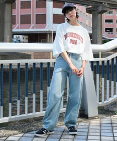 WEGO 【ユニセックス着用ITEM】カレッジロゴプリントT（SS）