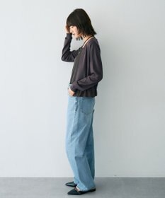 YECCA VECCA ドロストデザインカーディガン