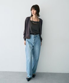 YECCA VECCA ドロストデザインカーディガン