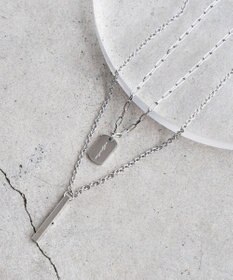 WEGO M2連モチーフネックレス