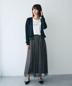 YECCA VECCA ドロストデザインカーディガン