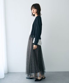 YECCA VECCA ドロストデザインカーディガン