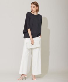 ICB 【洗える】 シェルタリングドライオックス ワイドパンツ