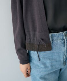 YECCA VECCA ドロストデザインカーディガン