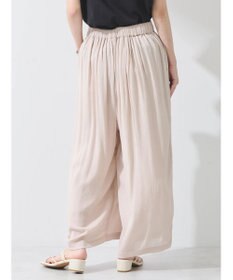 earth music&ecology レーヨンクレープイージーパンツ