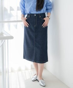 caqu FS 3/4丈 デニムスカートⅡ