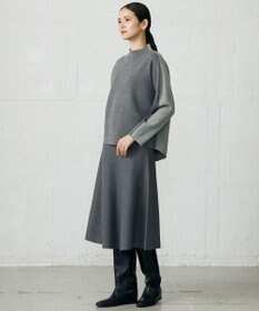 自由区 【セットアップ対応】ウールミラノボトルネック ニット