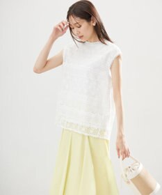 組曲 ラッセルレース ブラウス