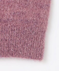 ANY SIS 【前後着用可】スパークルシャギー カーディガン